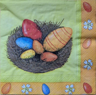 Ubrousek pro decoupage, 33 x 33 cm (vzor - jaro)