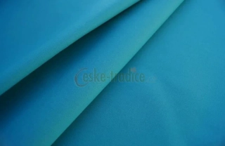 Kanafas - tyrkys, metráž š.140cm