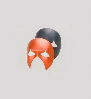 Škraboška Phantom, černá/červená