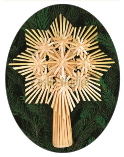 Špička slaměná, 26 cm