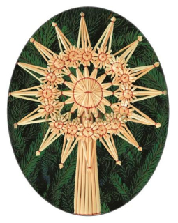 Špička slaměná, 26 cm