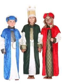 Karnevalový kostým Kašpar (zelený) komplet, dětský