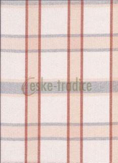 Kanafas - Evelína kostka, metráž š.140cm