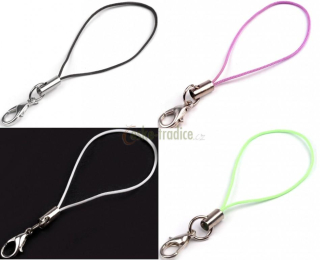 Závěsné očko na mobil s karabinkou, 5cm