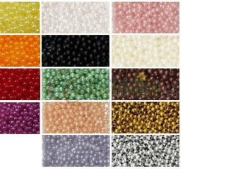 Perličky plastové 4mm/10g