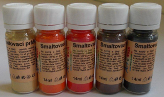 Smaltová barva Artemiss - práškový vypalovací pigment na kov, 10g