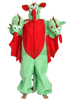 Karnevalový kostým drak tříhlavý