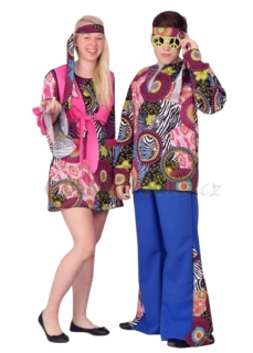 Karnevalový kostým hippie