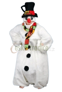 Karnevalový kostým sněhulák